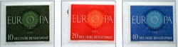 N337-9 / Németország 1960 Europa CEPT bélyegsor postatiszta