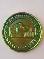 Zsolnay eosin plaque / commemorative medal 