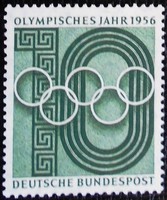 N231 / Németország 1956 Olimpiai Év bélyeg postatiszta