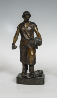 Bronze metallurgical statue