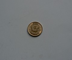 Mexico, gold dos pesos (2 pesos) 1920. Coin, (circulation money was: 1.66 g, 0.900) aunc.