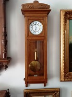Szeged - brauswetter single-weight pendulum clock in excellent condition, 20.Szd. From the first half