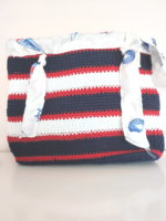 Crochet packing bag