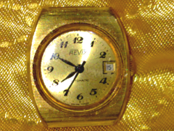 Nice antique automatic swiss art deco waterproof gold plated watch gold women's watch incabloc