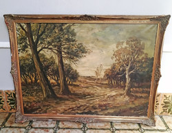 Landscape in frame