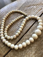 Antique white coral necklace