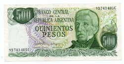 500 Peso   Argentína