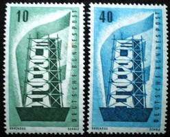 N241-2 / Németország 1956 Europa CEPT bélyegsor postatiszta