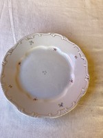 Zsolnay porcelain small floral plate.