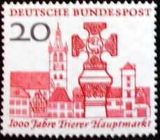 N290 / Németország 1958 Trier 1000. évfordulója bélyeg postatiszta