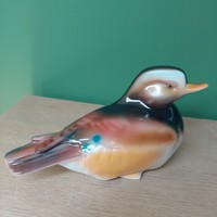 Hölóháza porcelain wild duck figure