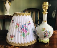 Herend queenvictoria table lamp with new fixture