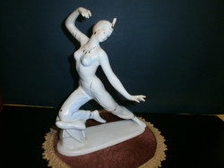 Hollóházi dancing lady figure 24.5 Cm high