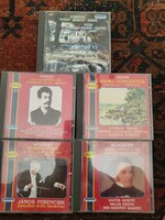 Hungaroton Classics komolyzenei CD 5 db