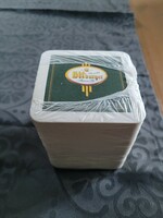 Bitburger beer coaster, complete package, cylinder in one.