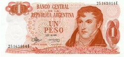 1 Peso   Argentína