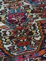 Senneh kilim carpet, woven, Toronto-style hand weaving