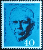 N344 / Németország 1960 George C. Marshall bélyeg postatiszta