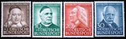N173-6 / Németország 1953 Népjólét : Az emberiség segítői bélyegsor postatiszta