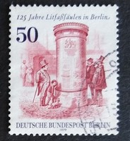 Bb612p / Germany - Berlin 1979 street announcements stamp sealed