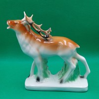 Retro porcelain alba iulia deer figure
