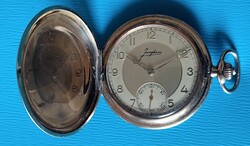 Junghans, thick gold-plated pocket watch