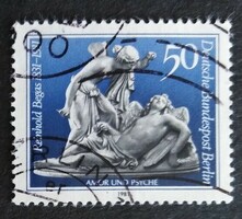 Bb647p / Germany - Berlin 1981 Reinhold Begas architect stamp sealed