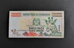 Tanzánia 1000 Shilingi 1997, VF
