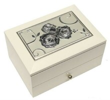 Floral jewelry holder / white / (2021)