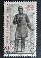 Bb569p / Germany - Berlin 1978 Albrecht von Graefe stamp sealed
