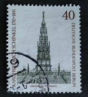 Bb640p / Germany - Berlin 1981 Christmas stamp sealed