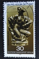 Bb543p / Germany - Berlin 1977 geoerg kolbe stamp stamped