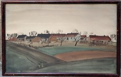 Iván Hessky (1890-1950) : landscape
