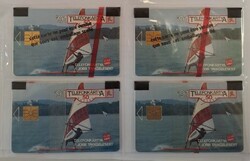 Matáv surf and ferry numbered phone cards in unopened packaging