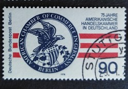 Bb562p / Germany - Berlin 1978 US Chamber of Commerce stamp sealed