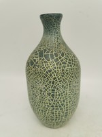 Retro vase, Hungarian applied art ceramics, 18 cm high