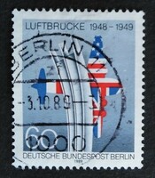Bb842p / Germany - Berlin 1989 Berlin Airlift Anniversary stamp stamped