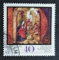 Bb613p / Germany - Berlin 1979 Christmas stamp sealed
