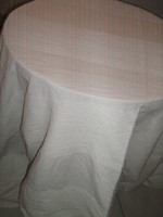 Large off-white bedspread