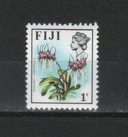 Fiji 0001 mi 276 post clear €0.30