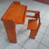 Old folding children's bench