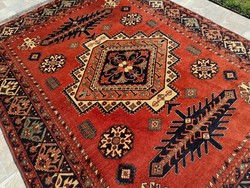 Csodás régebbi afgán Kargai szőnyeg