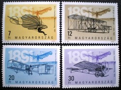 S4101-4 / 1991 Száz éve repül az ember bélyegsor postatiszta