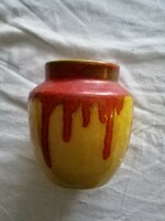 Retró jelzett kerámia váza