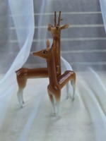 A pair of art deco roe deer from Raven House