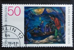 Bb572p / Germany - Berlin 1978 Karl Hofer painting stamp sealed