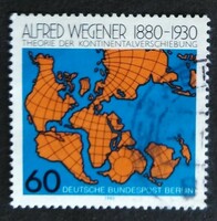Bb616p / germany - berlin 1980 alfred wegener meteorologist stamp sealed