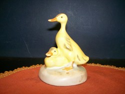 Aqvincum duck couple figure 9 cm high