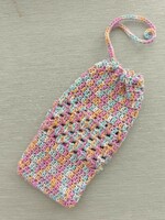 Glasses, phone holder, crocheted