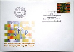 F4464 / 1998 ifip world congress on computing stamp on fdc
